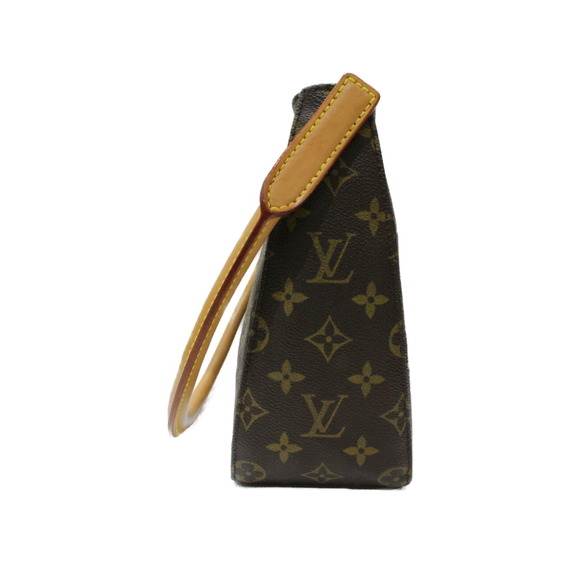 Louis Vuitton MM Bag Monogram Brown Looping Shoulder - Picture 1 of 13